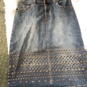 Jean skirt my Michael Kors.